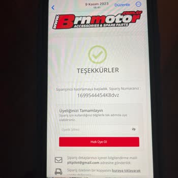 Brn Motor Siparişim 2 Aydır Gelmedi!