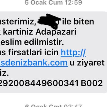 Denizbank Kredi Kartımı Teslim Etmiyor!