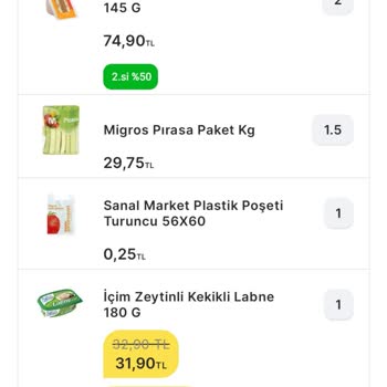 Migros Sanal Market Sorunu