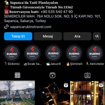 Sapanca Rubino Travel Rubino Turizm Bungalov