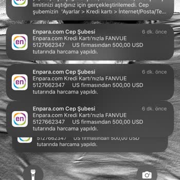 QNB Finansbank Enpara Kredi Kartımdan Habersiz Para Çekildi