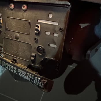 Tvs Motor Jüpiter Egzoz Yönü Hatası Ve Plastik Alan Eritmesi