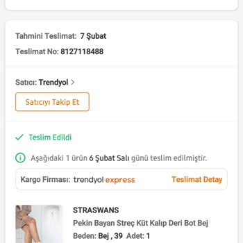 Trendyol Express Kuryeci Teslim Kodunu Benden Alıp Kargomu Eve Bırakmamış