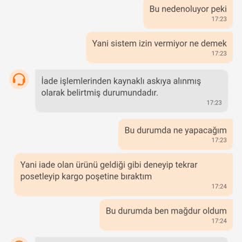 Trendyol Express Trendyol İade Kaynaklı Hesabı Süresiz Askıya Aldı!