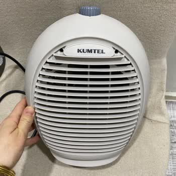 Kumtel Fanlı Isıtıcı Kendiliğinden Sönüyor