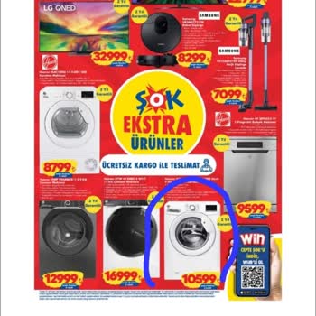 Şok Market Çamaşır Makinesi Teslim Edilmedi