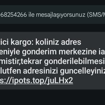 İpots. Top Adres Yenileme Mesajı