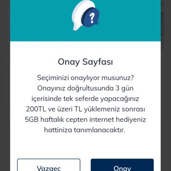 Bimcell 200 TL Yükleme Yapana Dediği 6gb Hediyesini Vermedi