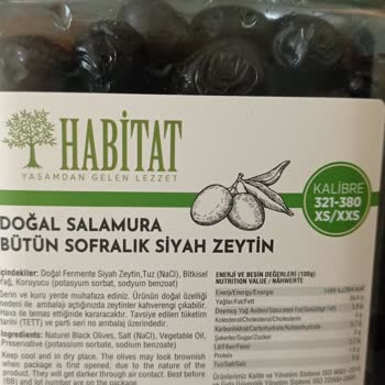 Habitat Zeytinde Koruyucu Olması