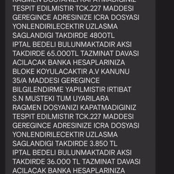 Enasdns (SMS) Şikayetçiyim
