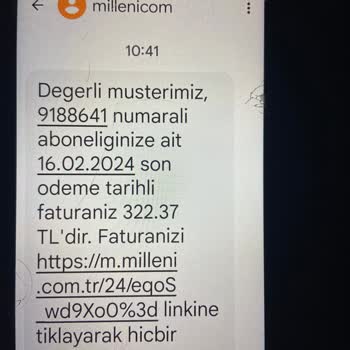 Millenicom Aboneliğim İptal Edilmiyor