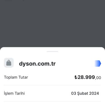 Dyson Siparişimi Kafasına Göre İptal Etti