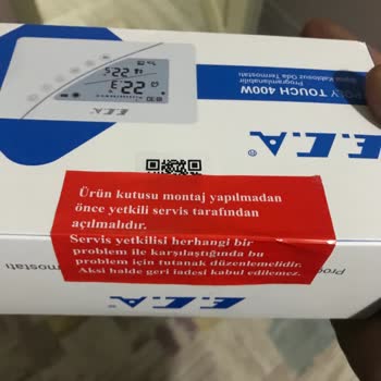 ECA Termostat Kurulum Ücreti