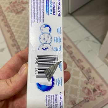Sensodyne Beyazlatıcı Diş Macunu Sorgulama Olmaması