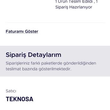 Teknosa Para İadesi Yapılmadı!