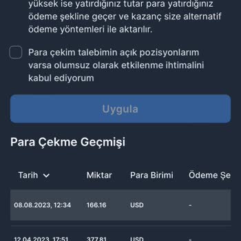 Skybitpro Hesabımdan Para Çekmek