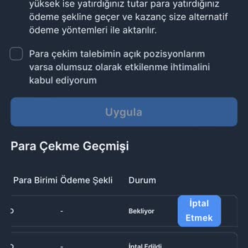 Skybitpro Hesabımdan Para Çekmek