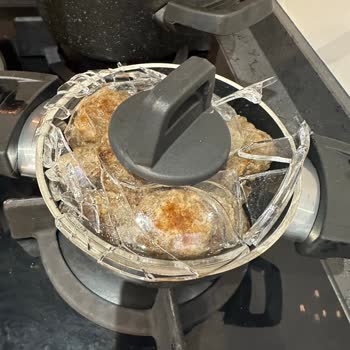 Schafer Tencere Cam Kapak Patladı
