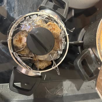 Schafer Tencere Cam Kapak Patladı