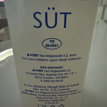 Silivri A101 Tarihi Geçmiş Süt Ürünleri