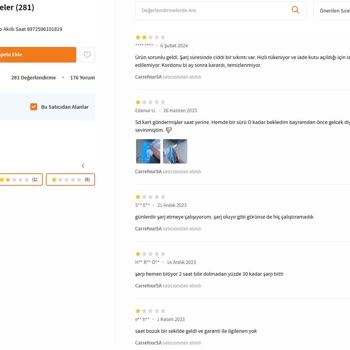 Carrefour SA Arızalı Amazfit Neo Retro Ve İade Sorunu