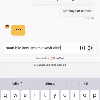 Kabasakalonline.com Hesap Satmayın Sakin Yazdıklarımı Okuyun