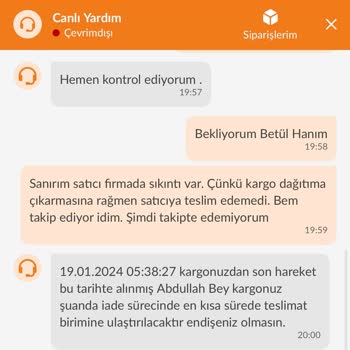 Trendyol Güvencesi İle Trendyol'dan Alınan Ürünün Akıbeti Belli Değil.