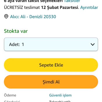 Teknobiyotik Parası Ödenmiş Ürün İptali