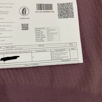 W Collection Defolu Ürünün Değişim Veya İade Almaması