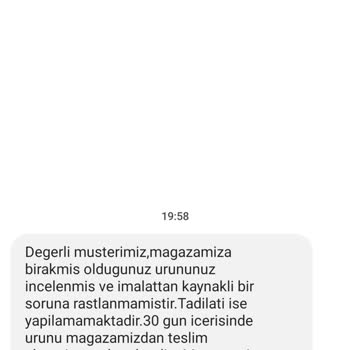 Yeşil Kundura Botumun Tamirini Yapmadı