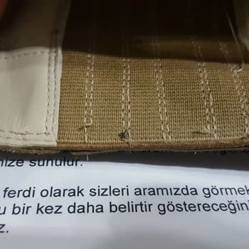 Derimod Süet Western Botunun İç Kısmının Bileği Yaralaması