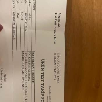 Boyner Kusurlu Ürünü İade Almıyor