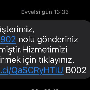 Yurtiçi Kargo Kayıp Kargo Muhatap Yok