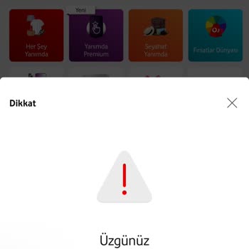 Vodafone Yeni Hat Hatası