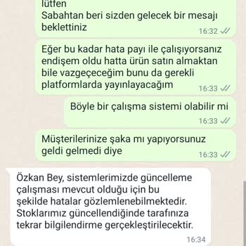 Dyson İlgisiz, Duyarsız Ve Teknik Hatalarla Dolu, Hizmet Kalitesi 0