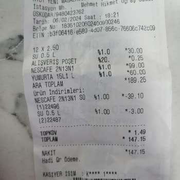 A101 Hadi Uygulaması İade Yapmadı