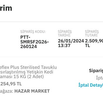 Epttavm 'den Aldığımız Siparişler Zamanında Kargolanmıyor