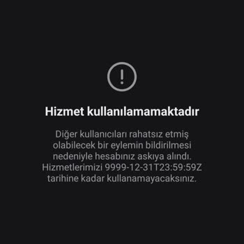 Hakuna Hesabım Banlı