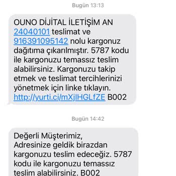 Vodafone İPhone 11 Bilinmeyen Parça Uyarısı