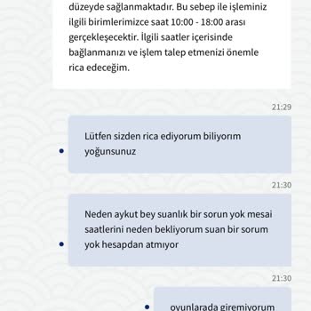 Padişahbet Müşteri Hizmetleri Görüşmeyi Cevaplandırmadan Sonlandırıyor