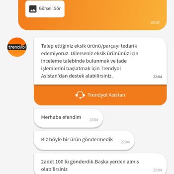 Trendyol'dan Köyceğiz Marketten Aldığım Bebek Bezi Yanlış Geldi