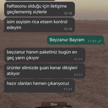 Qafiye Prive Siparişim Bana Ulaşmadı Para İadesi Yapmıyorlar
