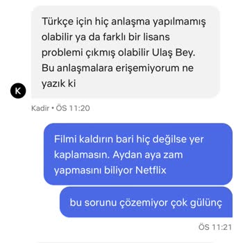 Netflix Filmin Ortasında Dil Seçeneğini Kaldırdı