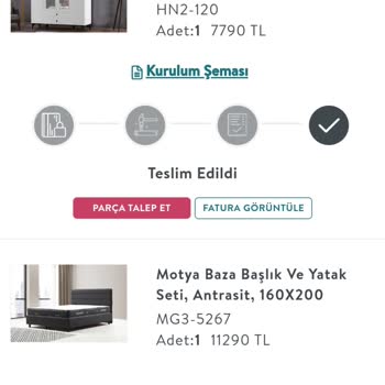 Vivense'den Aldım Teslimat Gecikti