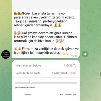 John Lewis Sitesi WhatsApp Ve Telegram Kanalları