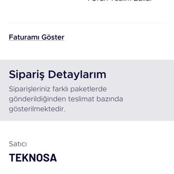 Teknosa Ürünüm Gelmedi Ve İlgisizlik