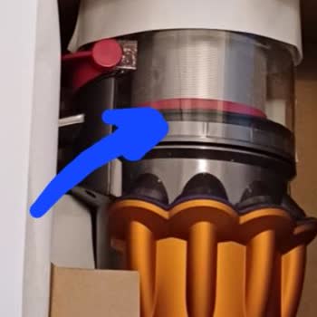 Dyson V12 Toz Haznesi Kırmızı Conta (hayal Kırıklığı)