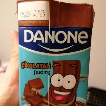 Danone Puding Bozuk Çıktı