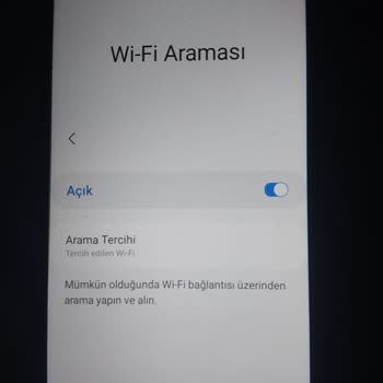 Samsung Telefon Akıllı Telefon Wi-Fi Arama Sorunu