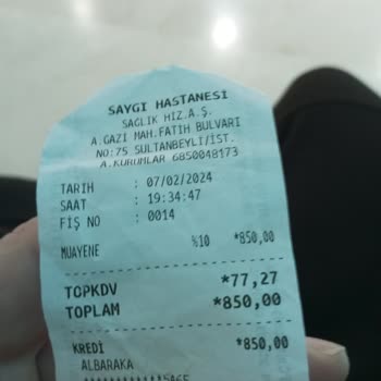 Sultanbeyli Saygı Hastanesi Gece Çocuk Doktoru Yok